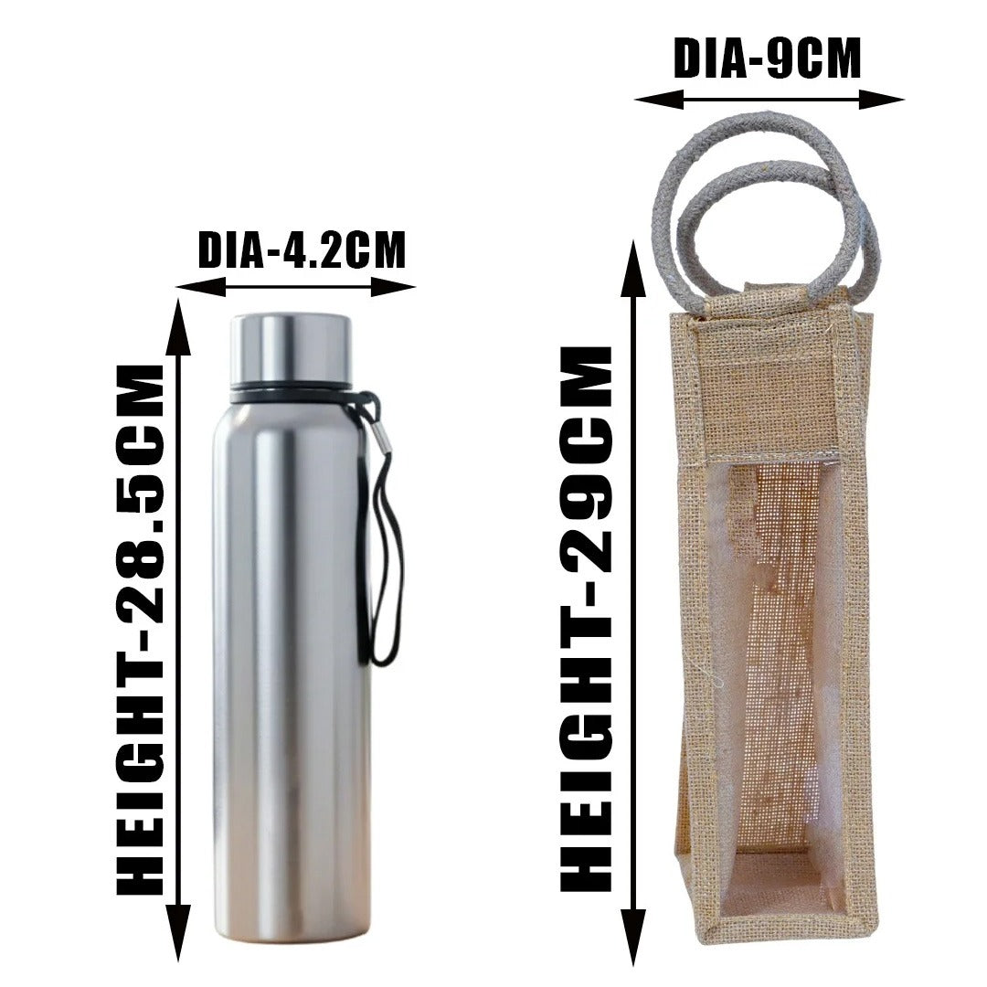 MM SS Water Bottle Glory 1000ml With Jute Bag 153