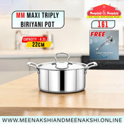 MM Maxi Triply Biriyani Pot 22cm/4.2L 161