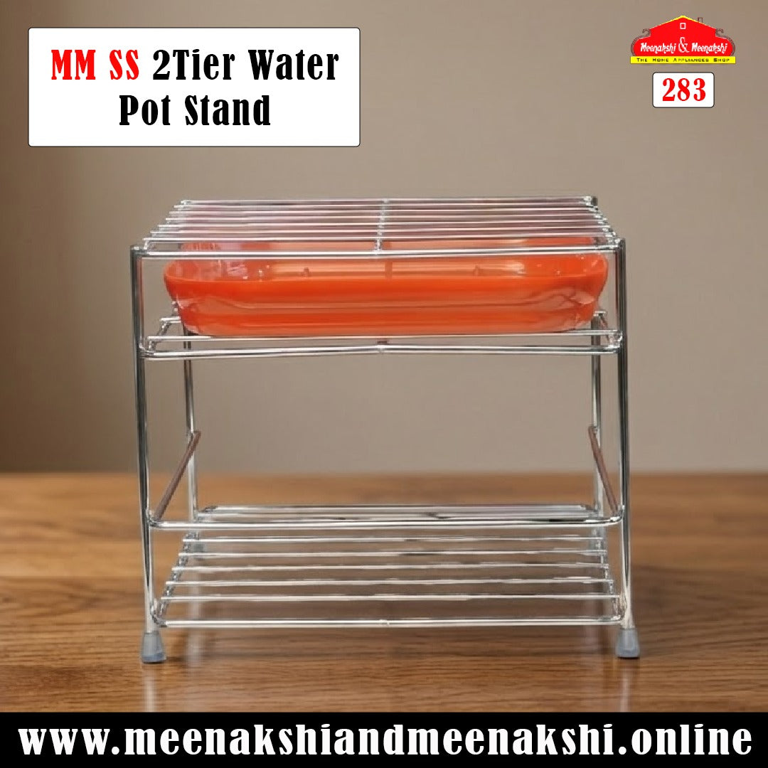 MM SS 2Tier Water Pot Stand Square 283