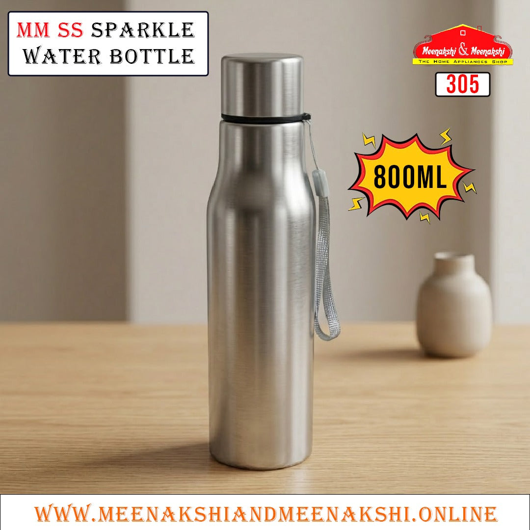 MM SS Sparkle Water Bottle 800ml 305