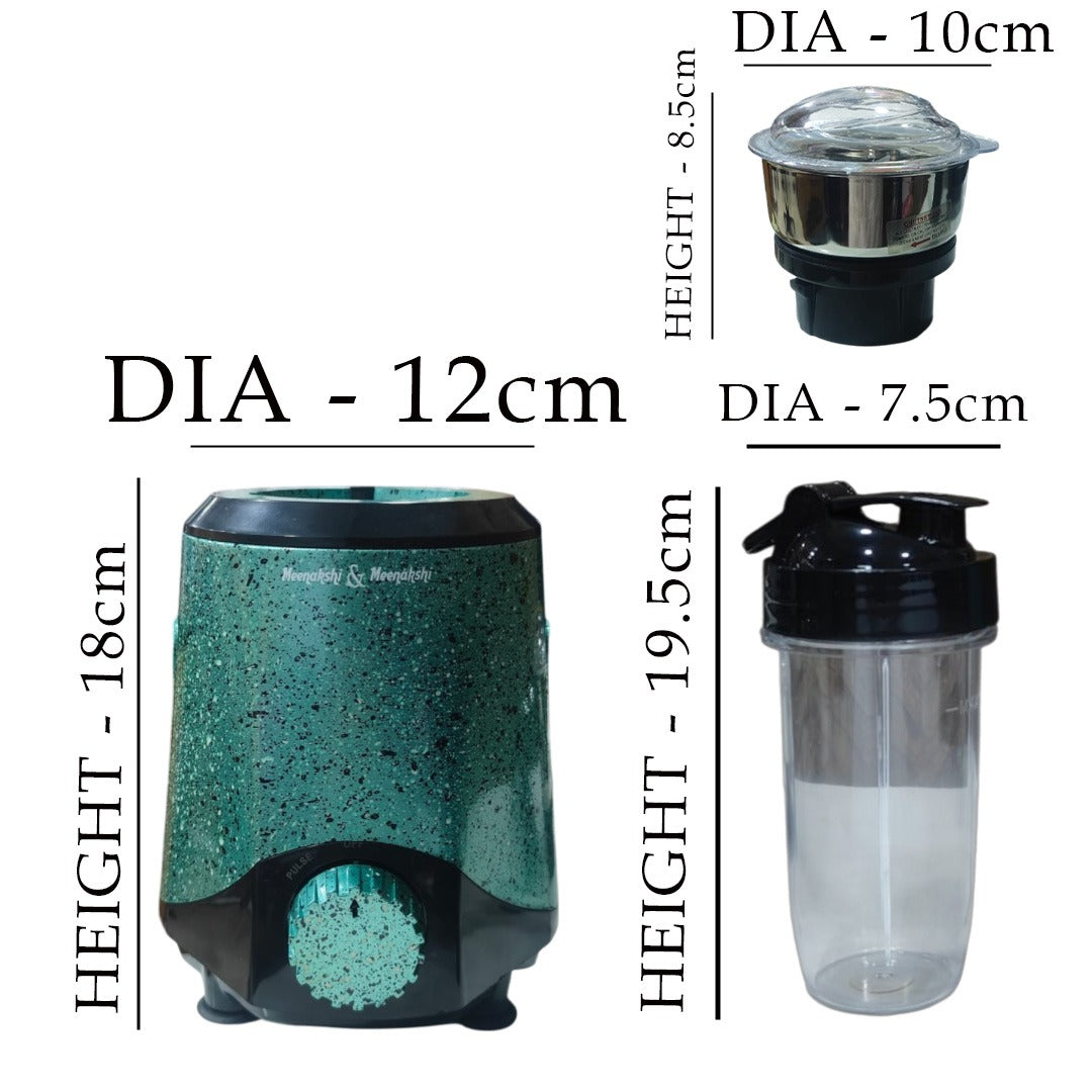 MM MG Nutri Bullet 600W 6.0 Green Marbles 341
