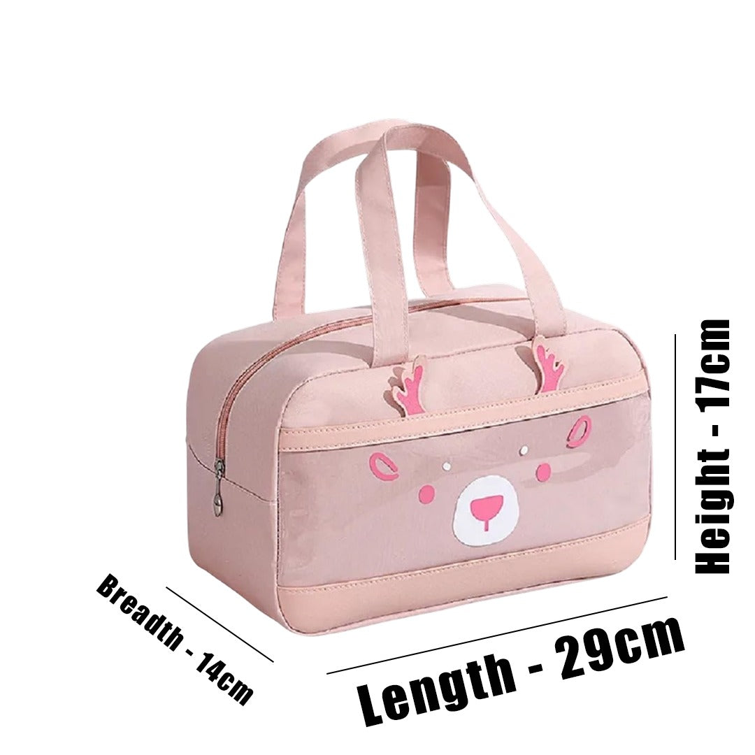 Deer Themed Insulated Lunch Bag