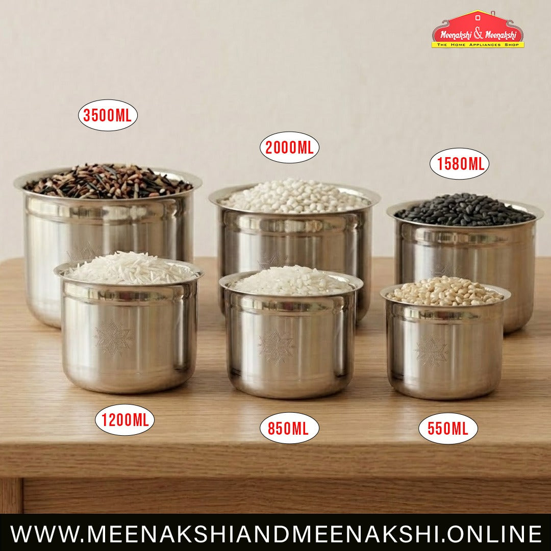 MM SS 20 Guage 6PCS Flower Tope Set Without Lid 488