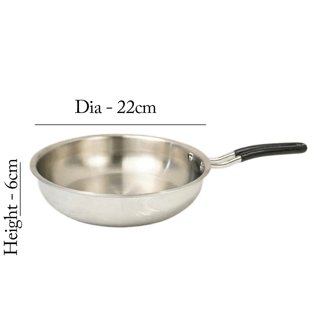 MM Triply Deep Fry Pan 22cm/ 2L 546