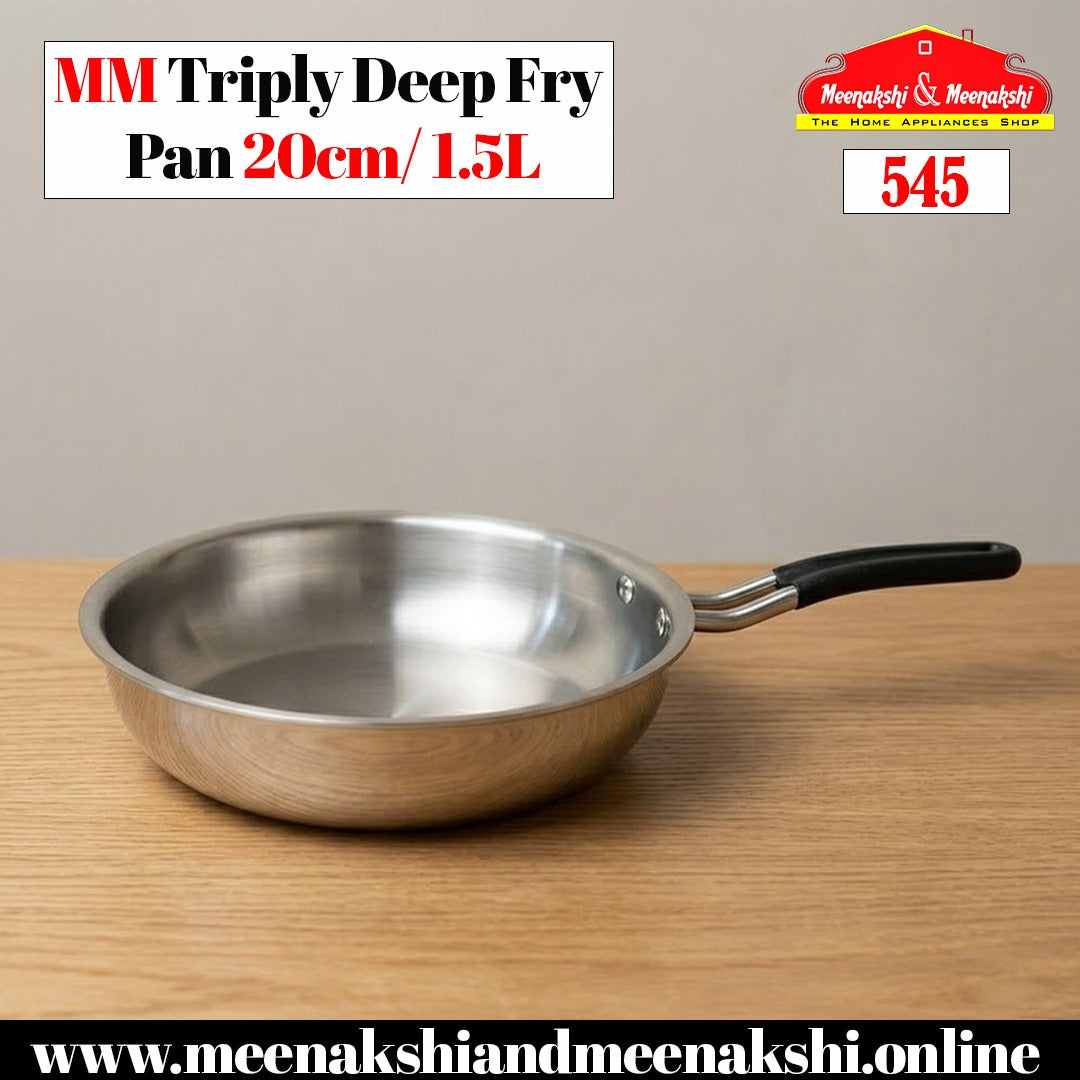 MM Triply Deep Fry Pan 20cm/ 1.5L 545