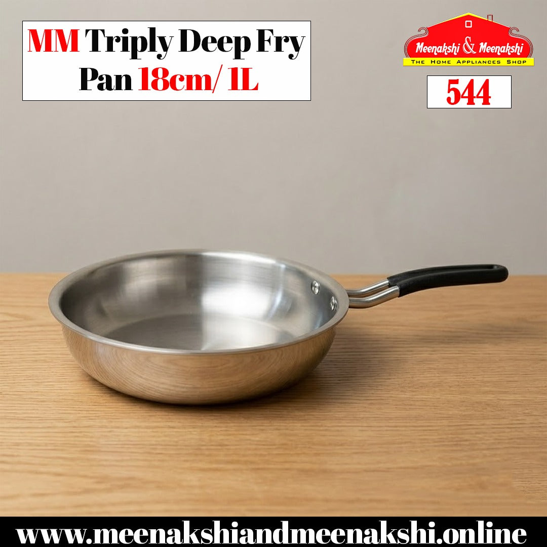 MM Triply Deep Fry Pan 18cm/ 1L 544