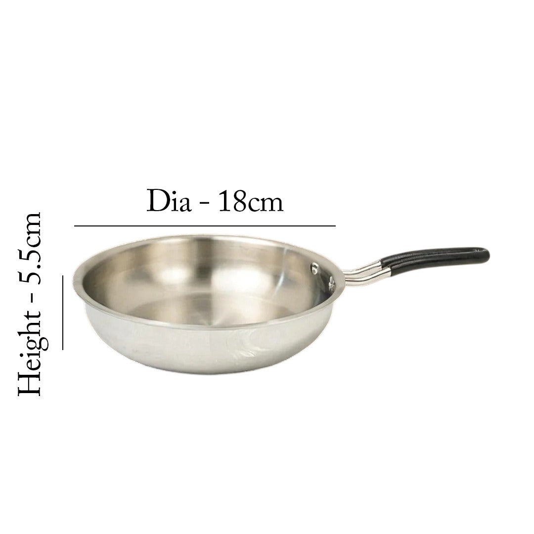 MM Triply Deep Fry Pan 18cm/ 1L 544