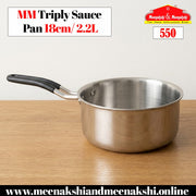 MM Triply Sauce Pan 18cm/ 2.2L 550