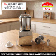 MM Stainless Steel Body Masala Chutney Grinder 1L 555