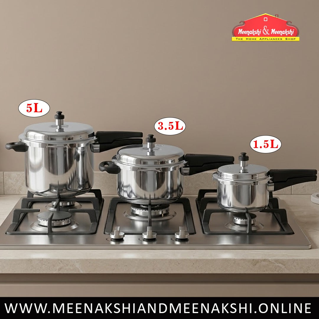 MM PC SB Blossom 1.5L + Glory 3.5L + 5L Cooker 565