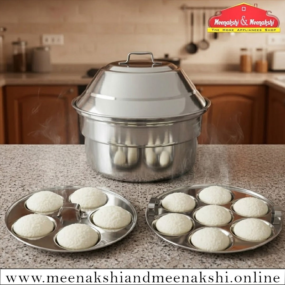 MM SS Karaikudi Idly Pot 12Pit Without Handles 574