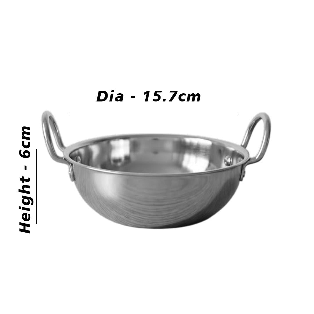 MM Thickply Baby Kadai 800ml 584