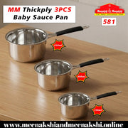 MM Thickply 3PCS Baby Sauce Pan 581