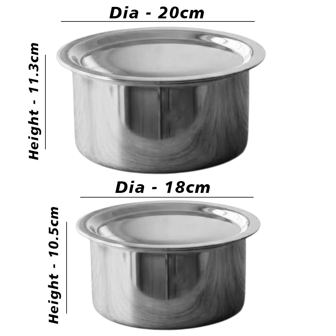 MM Thickply 4PCS Big Tope Set With Lid 592