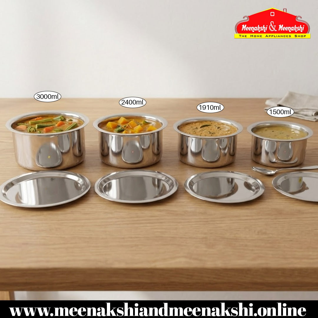 MM Thickply 4PCS Big Tope Set With Lid 592