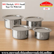 MM Thickply 4PCS Small Tope Set With Lid 591