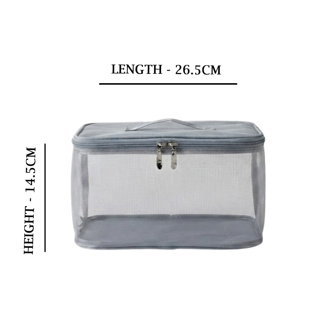 MM Nylon Mesh Fruit Basket Bag Square Small 599