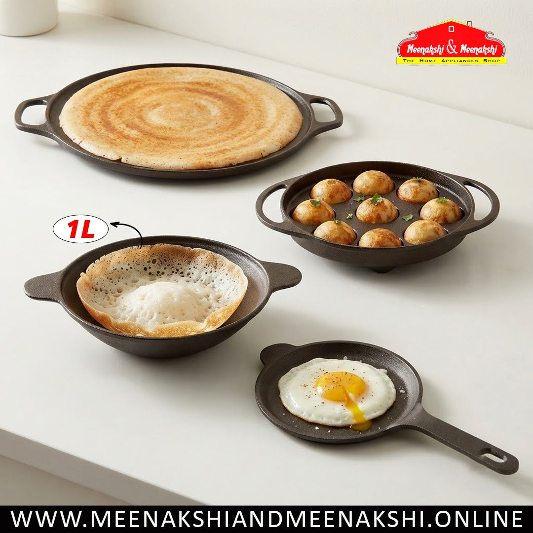 MM 4PCS Cast Iron Family Set 636