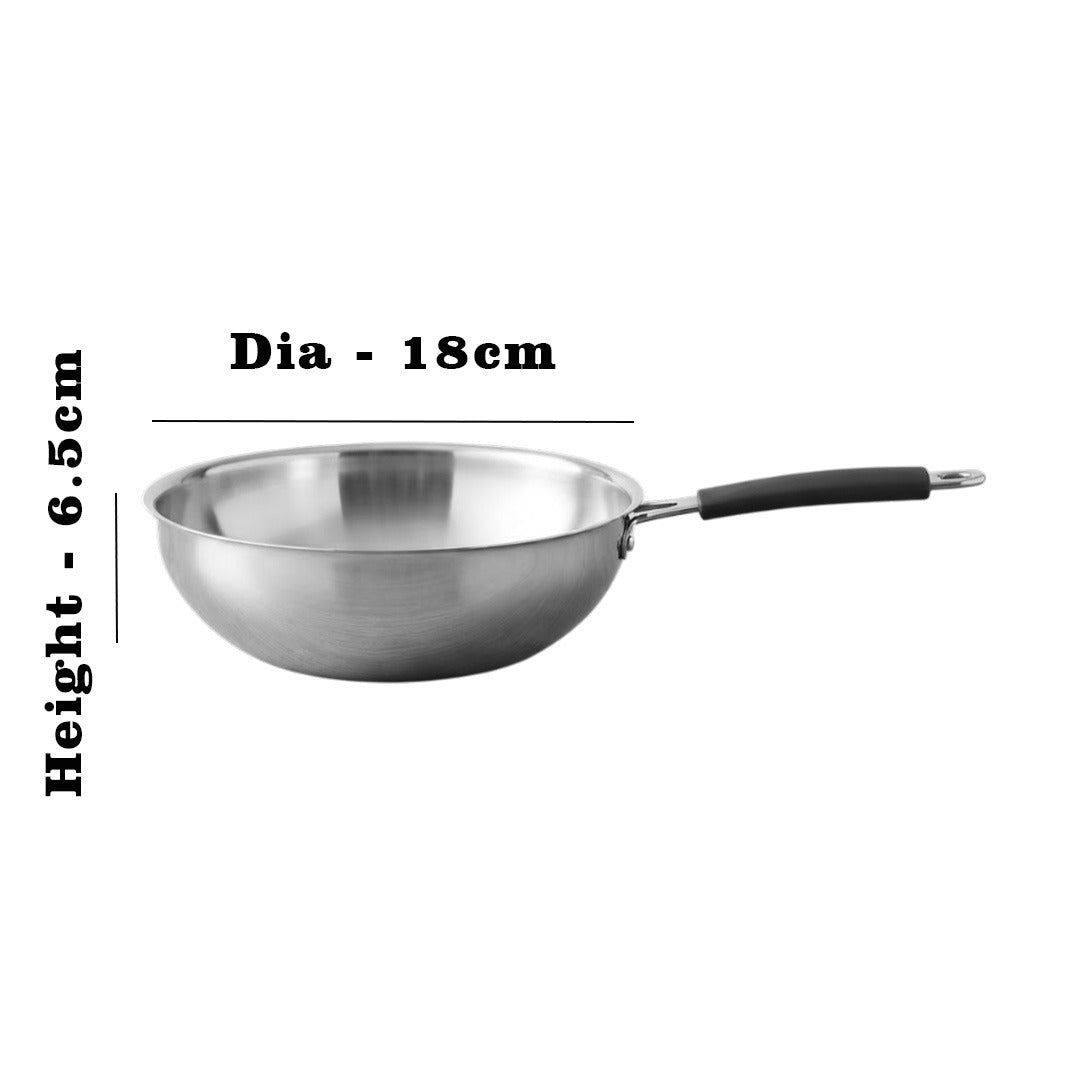 MM Thickply Mini Wok 18cm/1200ml 642