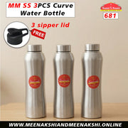 MM SS 3PCS Curve Water Bottle 1L 681