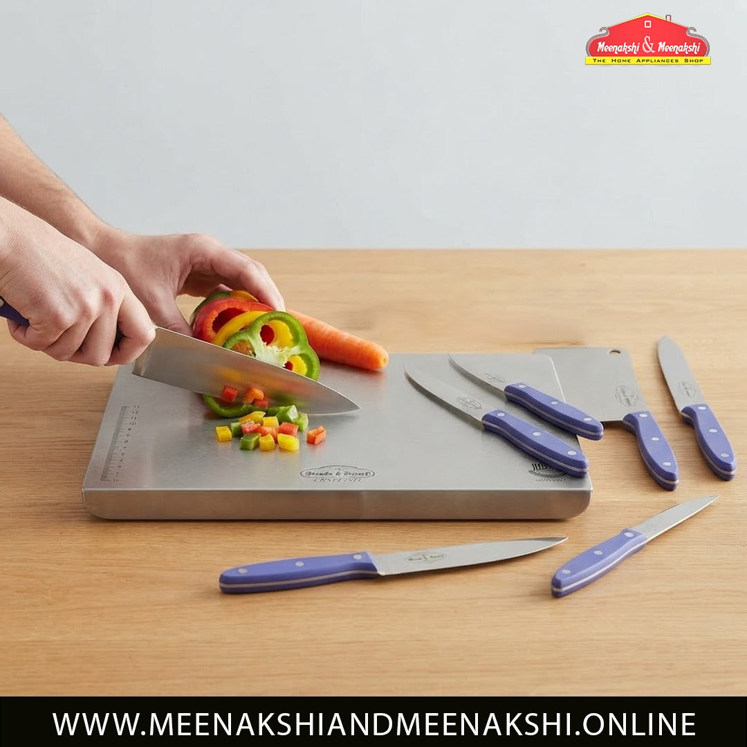 MM SS 12PCS Knife & Cutting Board Combo 445