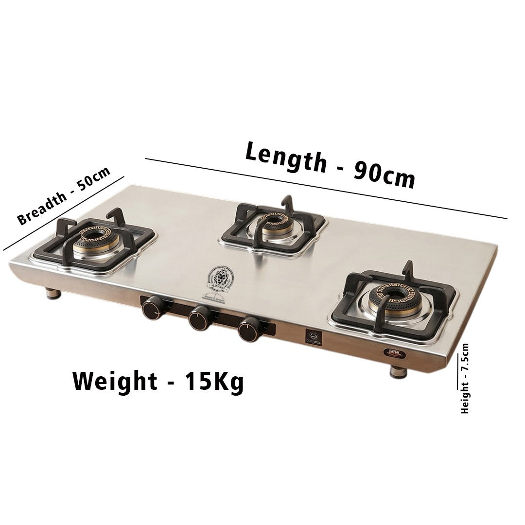 MM SS Gas Stove 3B ARYAH 878