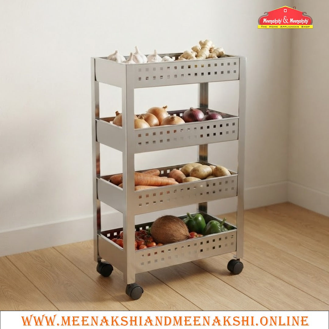 MM SS 4 Tier Veg Trolly 896