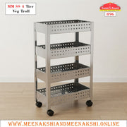 MM SS 4 Tier Veg Trolly 896