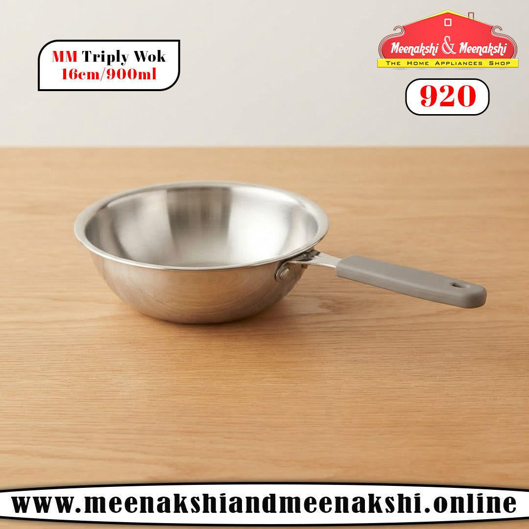 MM Triply Wok 16cm/900ml 920