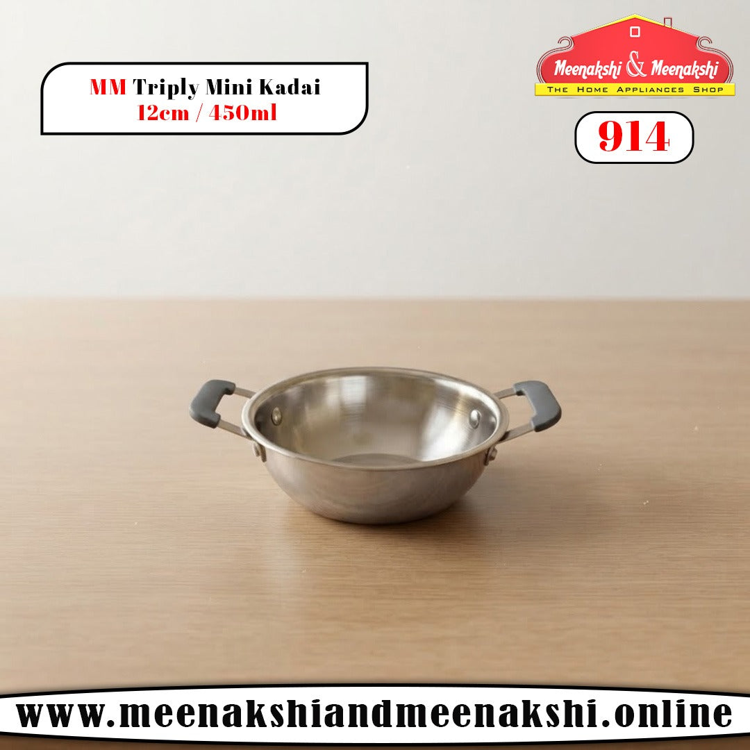 MM Triply Mini Kadai 12cm/450ml 914