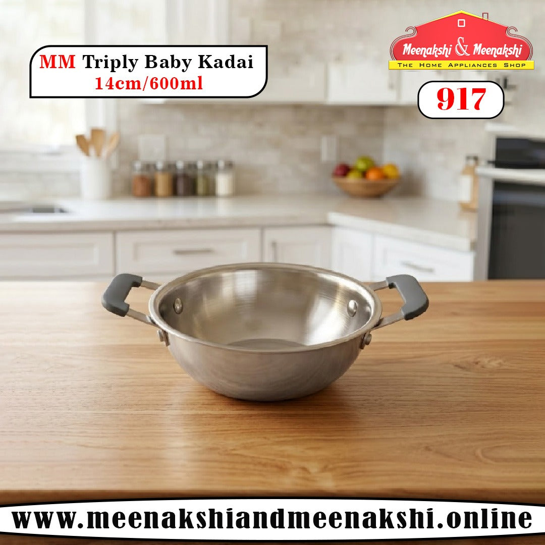 MM Triply Baby Kadai 14cm/600ml 917