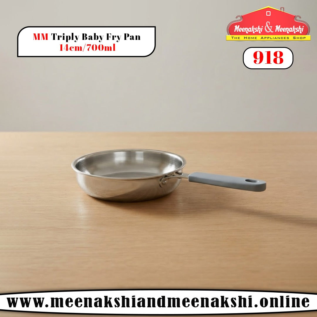 MM Triply Baby Fry Pan 14cm/700ml 918