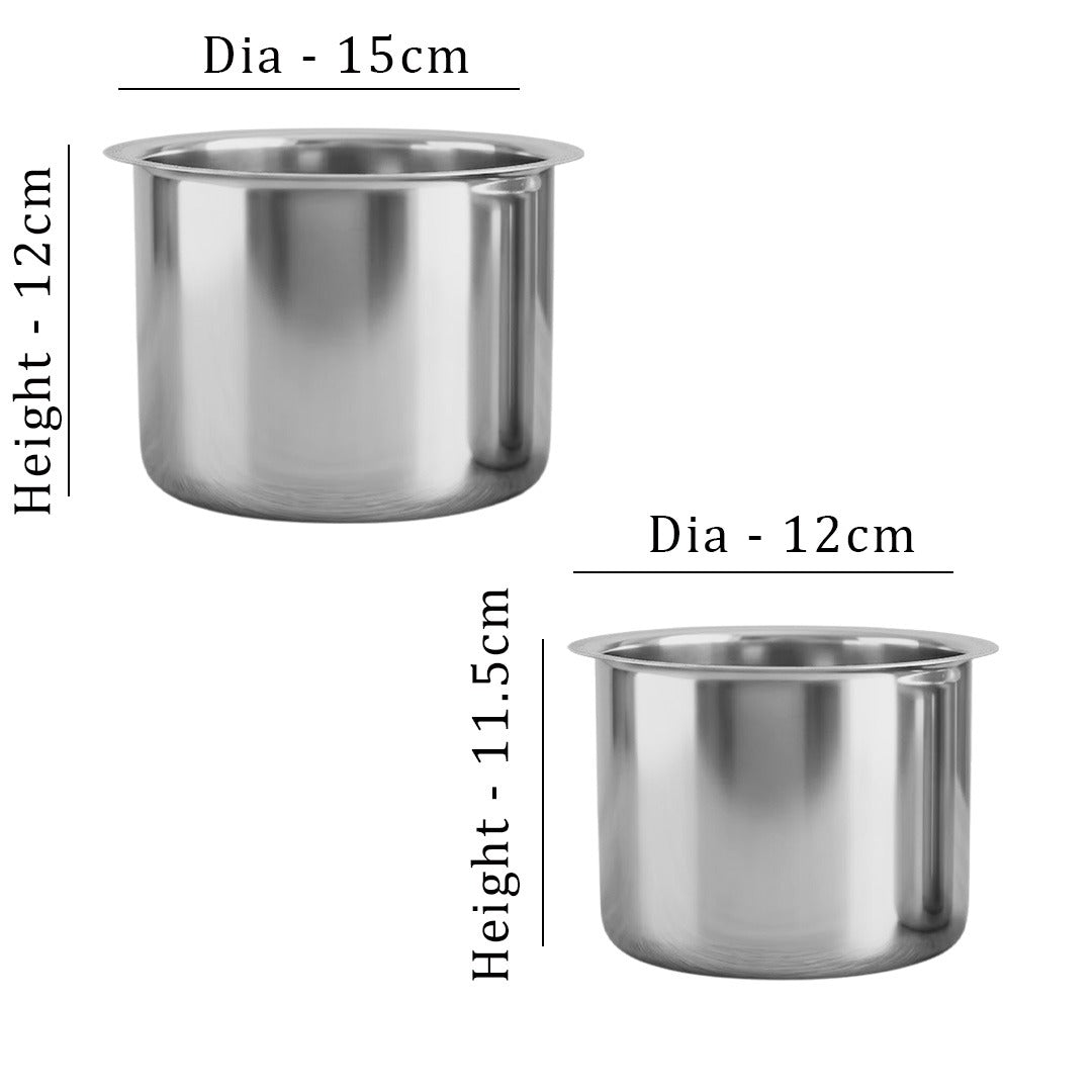 MM Thickply 5PCS Small Deep Tope Set Without LID 961
