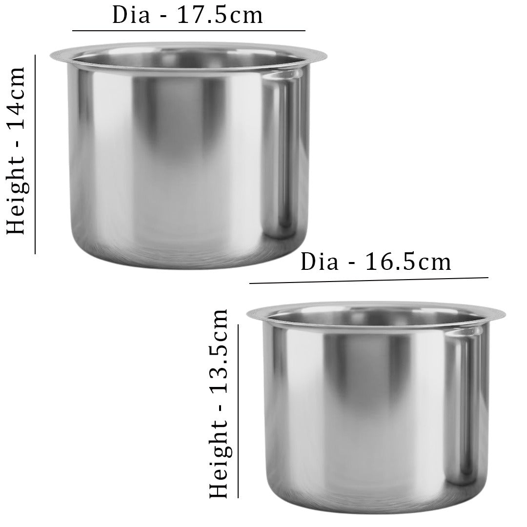 MM Thickply 4PCS Big Deep Tope Set Without LID 962