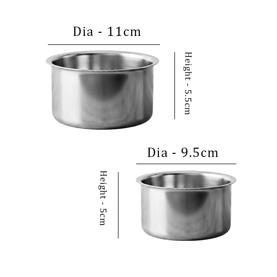 MM Thickply 4PCS Small Tope Set Without LID 963