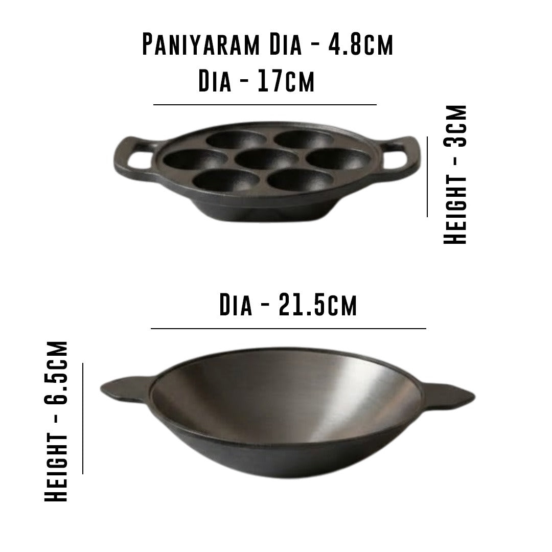 FDO 8PCS Cast Iron Combo 3