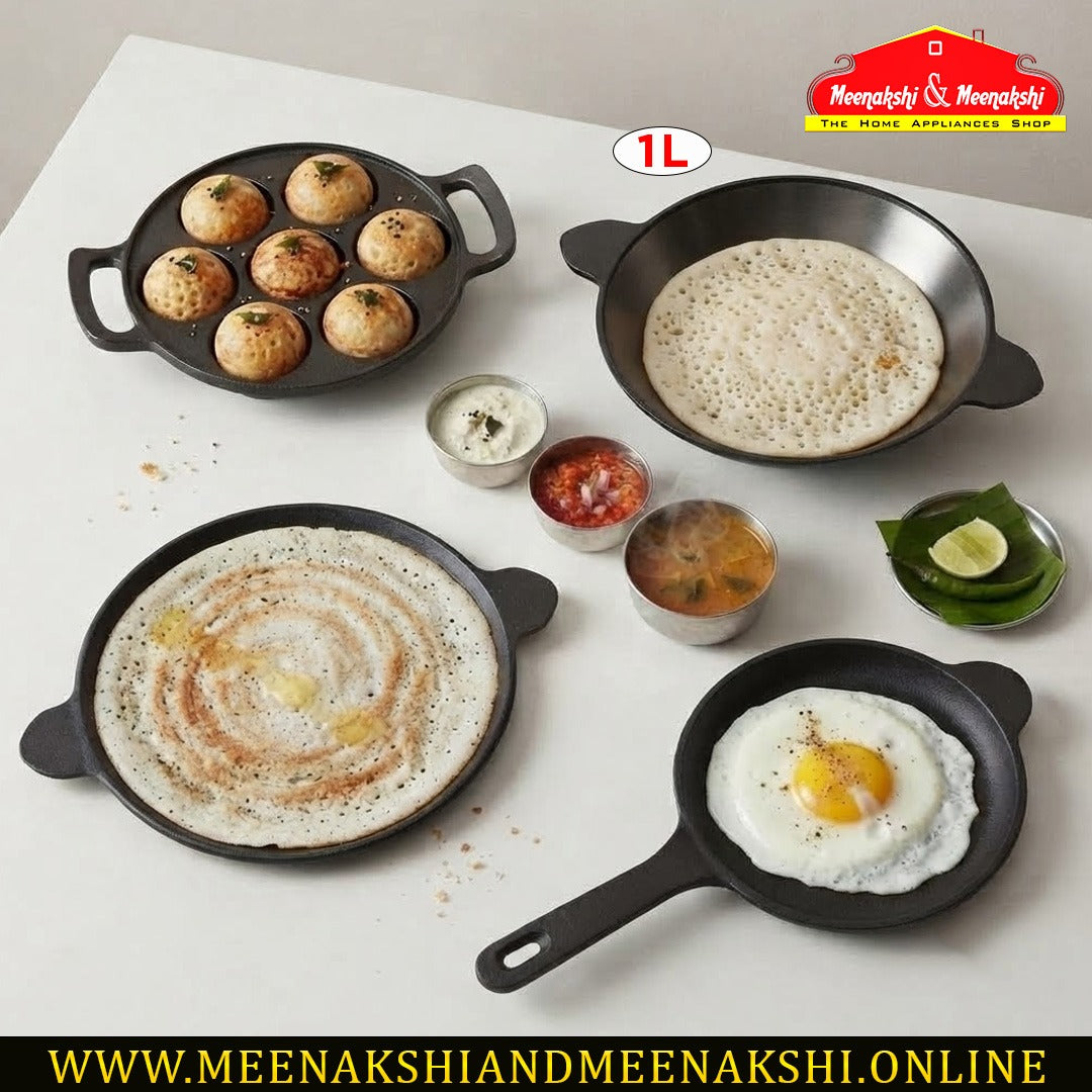 FDO 4PCS Cast Iron Combo 1