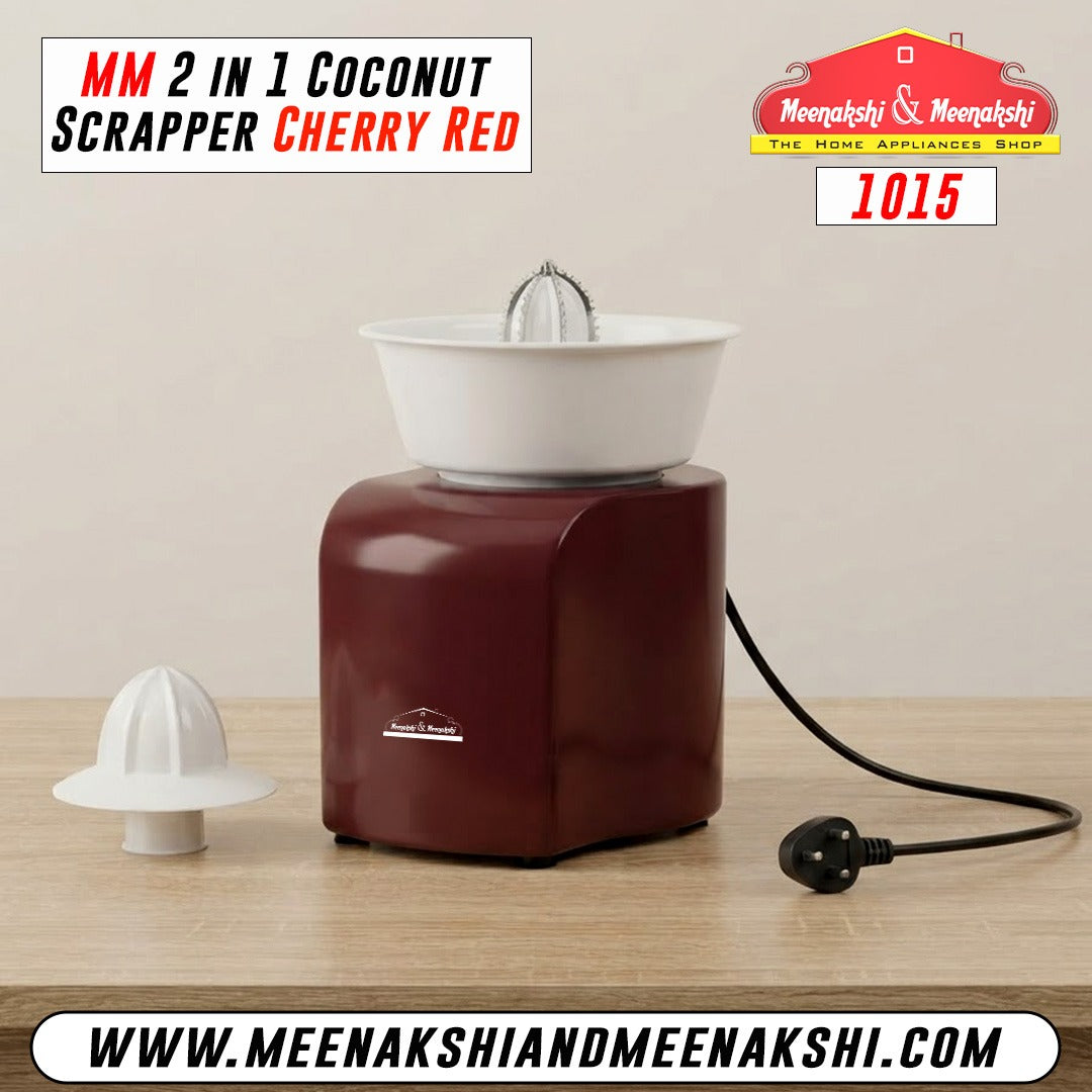 MM 2 in 1 Coconut Scraper Cherry Red 1015