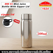 MM SS Mini Juice Bottle With Sipper Lid 500ml