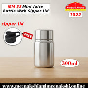 MM SS Mini Juice Bottle With Sipper Lid 300ml