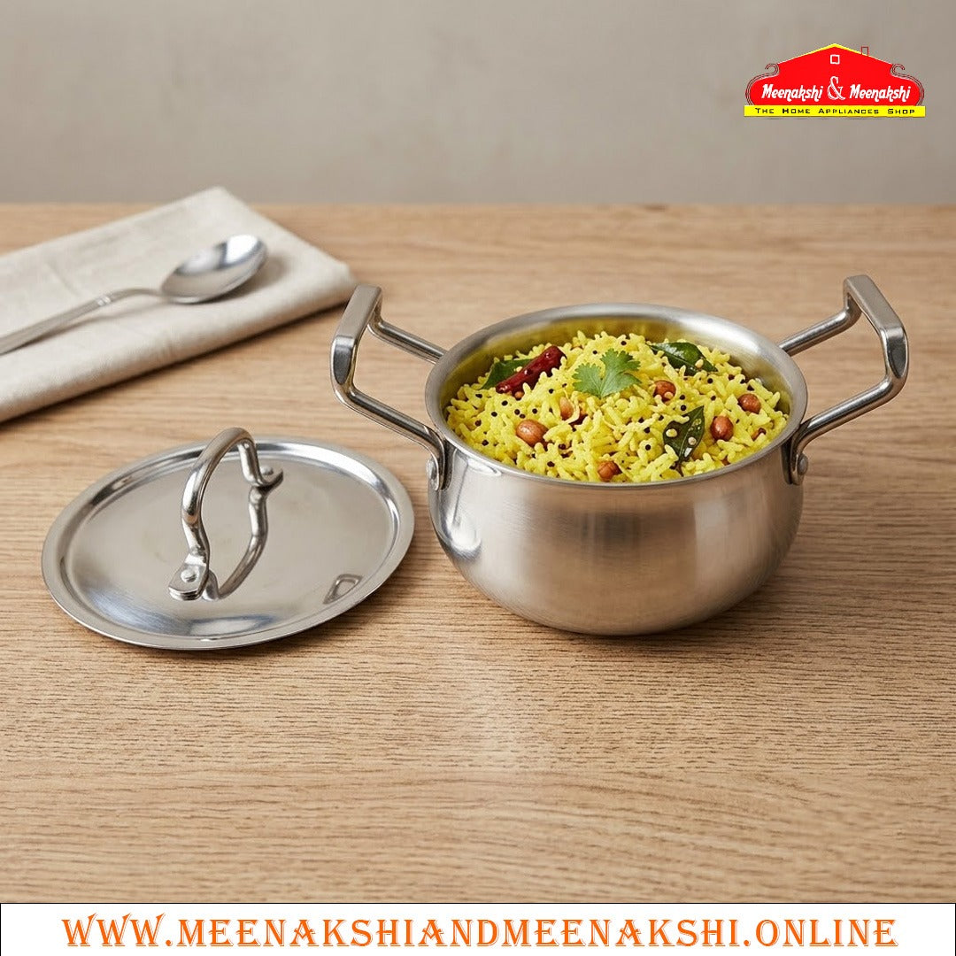 MM Triply Handi With Lid 16cm/1.4L 1067