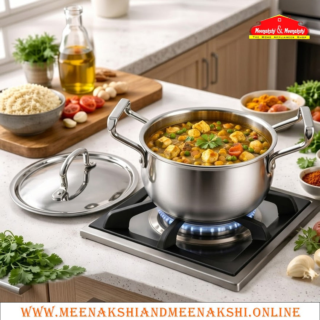MM Triply Handi With Lid 18cm/2.1L 1068