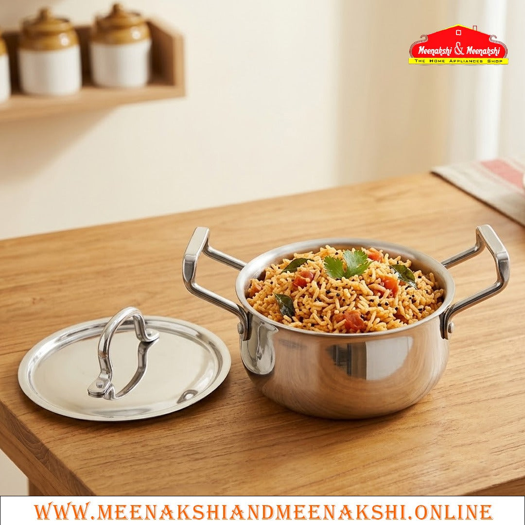 MM Triply Handi With Lid 20cm/3.4L 1069