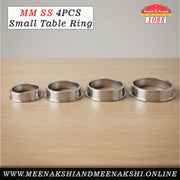 MM SS 4PCS Small Table Ring 1088
