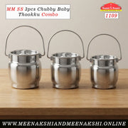 MM SS 3PCS Chubby Baby Thookku Combo