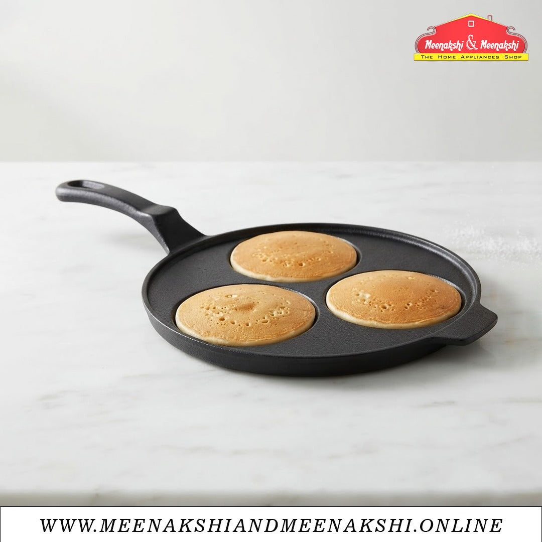 MM CI 3pit Uttapam Pan 1136