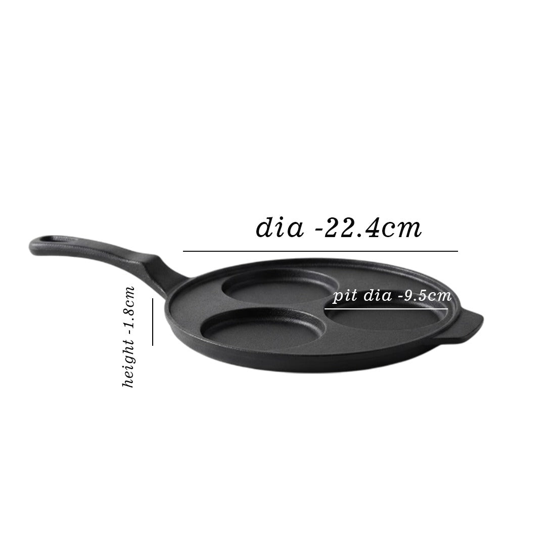 MM CI 3pit Uttapam Pan 1136