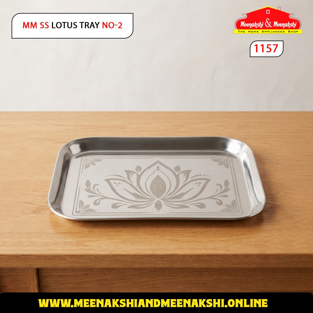 MM SS Lotus Tray No-2 1157