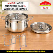 MM SB Handi Annapathiram 5L With Stand Combo
