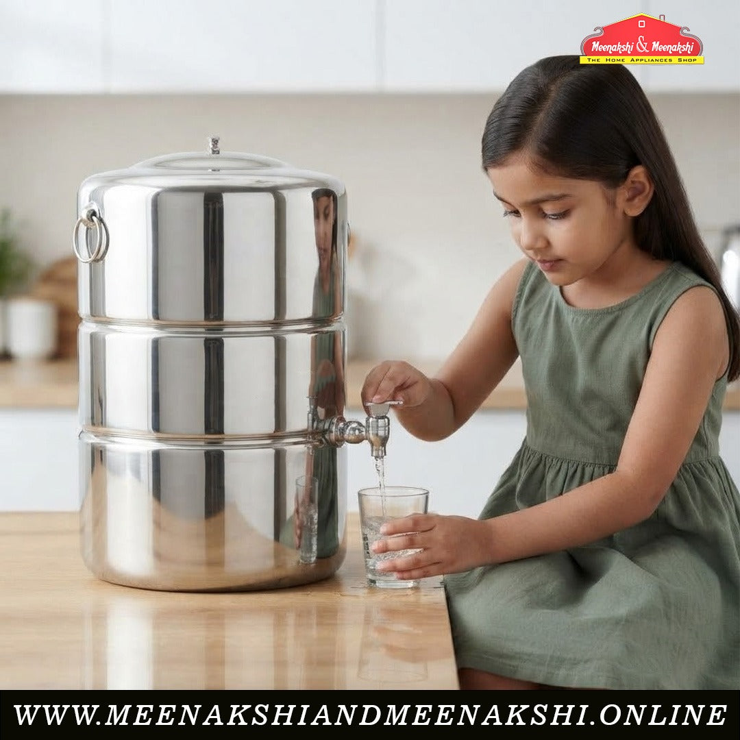 MM SS Water Pot With Tap 12L 1183